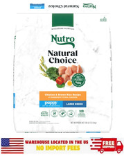 Natural Choice Nutro Large Breed Puppy Dry Dog Food, Chicken Brown Rice, 30 lb