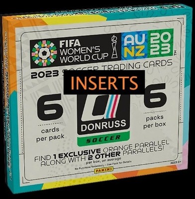 2023 Panini Donruss Women's World Cup - Inserts - *Pick Your Own*