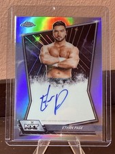 2026 Topps Chrome WWE Ethan Page NXT Refractor Auto Autograph
