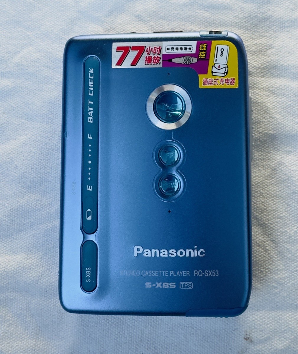 Panasonic RQ-SX53 stereo portable cassette player | eBay
