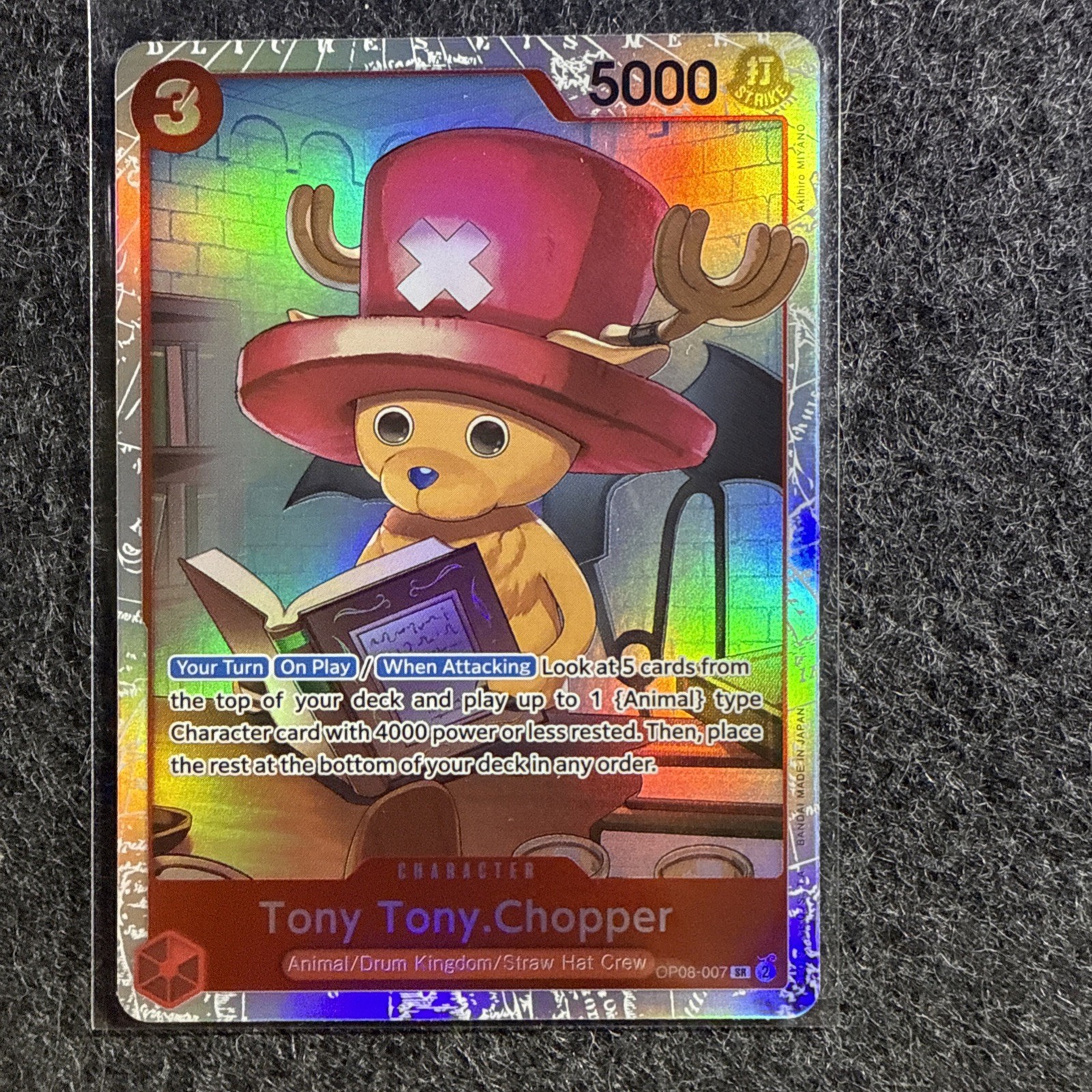 OP08-007 Tony Tony Chopper SR - One Piece Card Game - Two Legends Eng M/NM