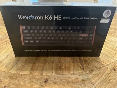   Keychron K6 HE Wireless Mechanical Keyboard   Hall Effect Magnetic Switches