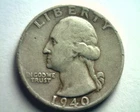 1940-D WASHINGTON QUARTER VERY FINE/EXTRA FINE+ VF/XF+ VERY FINE/EXTREMELY FINE+