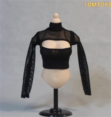 1/6 Scale Mesh Shirt OpenChest  Sexy  Model Female  Clothing For 12'' figure toys