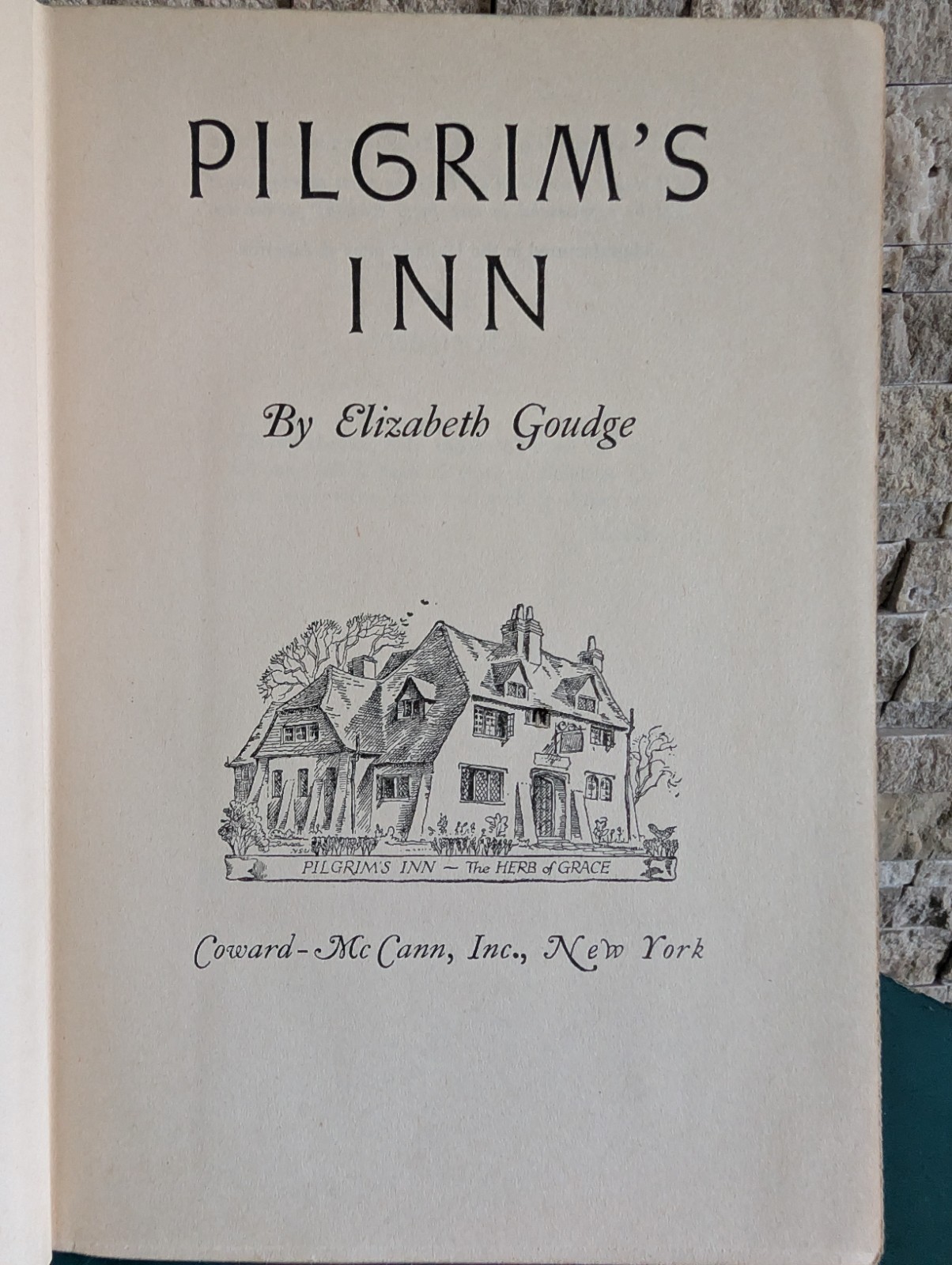 VTG 1948 Pilgrim's Inn by Elizabeth Goudge First Edition Hardcover Book USA image 9