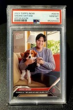 [PSA 10] 2023 Topps Now Shohei Ohtani #OS19 MVP Award Offseason Dog Card Japan