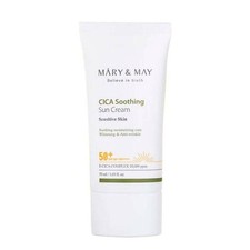 MARY&MAY Cica Soothing Sun Cream 50ml SPF50 - AUTHENTIC Korean Skincare