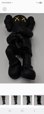 KAWS Holiday Singapore Vinyl Figure Black | eBay