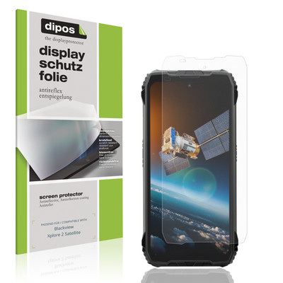 4x Schutzfolie matt für Blackview Xplore 2 Satellite Displayschutzfolie Folie