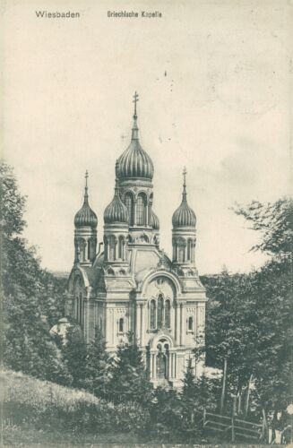 Ansichtskarte Wiesbaden Griechische Kapelle (Nr.9279)