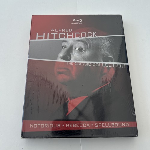 Alfred Hitchcock: The Classic Collection (Blu-ray 3-Disc) Slipcover NEW Sealed