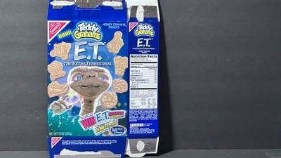 Nabisco E.T. Empty Cookie Box from 2002