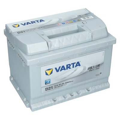 Varta 12V 61Ah 600A/EN Silver Dynamic D21 Starterbatterie
