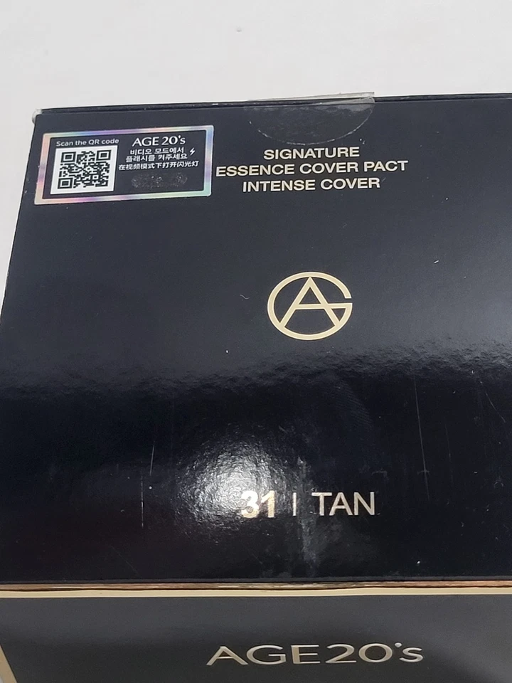 AGE 20's Signature Essence Cover Pact #31 Tan Intense Cover SPF 50 New - Image 4 of 4