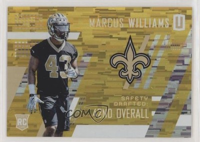 2017 Panini Unparalleled Class of Yellow /199 Marcus Williams #284 Rookie RC 1kk