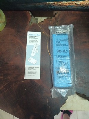 PEAK FLOW METER - Respironics Personal Best Low Range Peak flow Meter  NOB