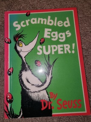 Scrambled Eggs Super! Dr Seuss 2001 UK 1st Printing Retired Book Paperback