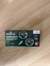 Juego de línea de pesca Rocktrail - Juego de 3 piezas - 2 carretes de línea de pesca monofilamento