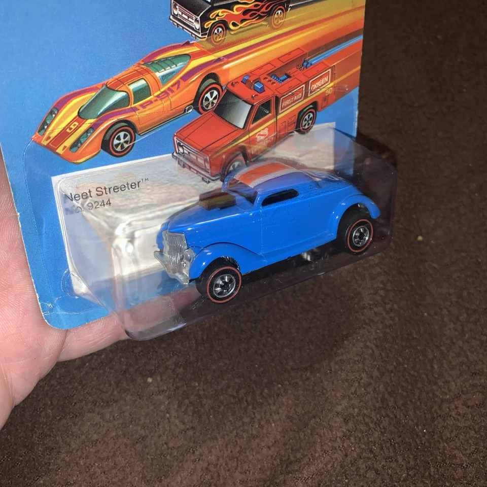 1975 Hot Wheels Neet Streeter Red Line Flying Colors #9244 Sealed - Image 4 of 4