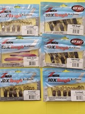 E-B16. FREE SHIPPING. Z-Man bass lures. ElaZtech. 6 pkgs. Assorted. As pictured.