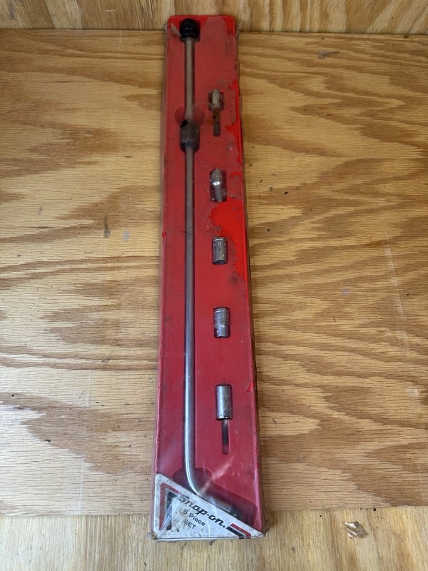 Vintage SNAP ON TOOLS CARB/DISTRIBUTOR ADJUSTING 5 PIECE SET APPEARS COMPLETE