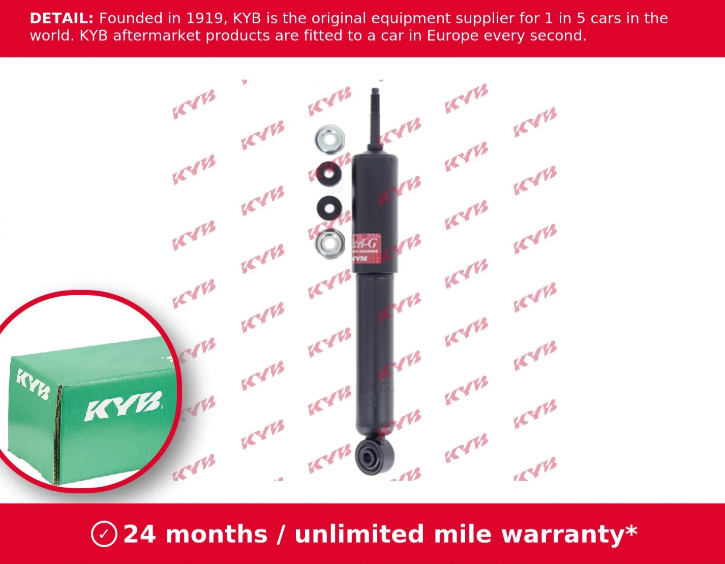 2 X FOR MG MGF (RD) 1995-2002 FRONT SHOCK ABSORBERS KYB SHOCKS SHOCKERS ...