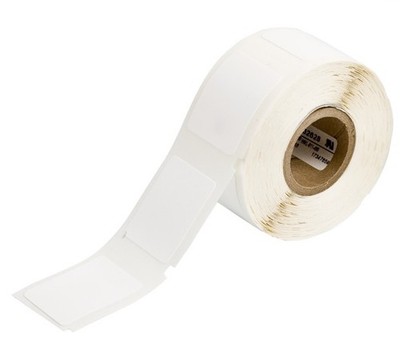 Brady Wire Marking Printer Labels 32628 WML-911-499, White, 250ct, 1-1/4in x 1in