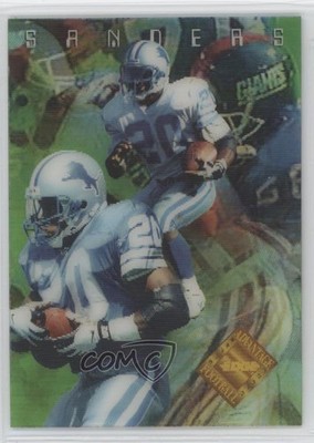 1996 Collector's Edge Advantage Video 977/2000 Barry Sanders #V18 HOF 12xq