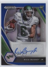 2021 Panini Prizm Draft Picks Blue 29/149 Rico Bussey Jr #DPA-RBJ Auto 1cc7