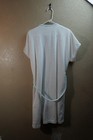 Vtg Robes of California L Terry Cloth Spa Bath Robe Pink White Large Belted Soft — photo 7