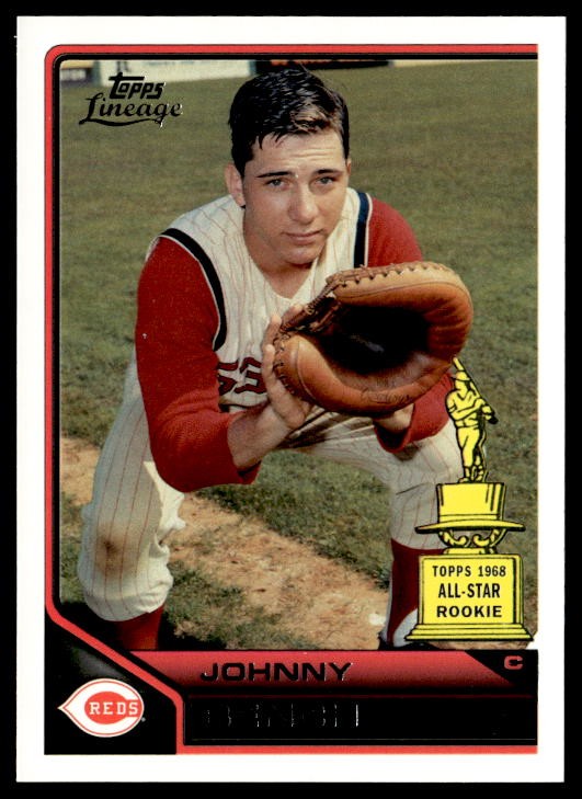 Johnny Bench 2011 Topps Lineage #191 Cincinnati Reds