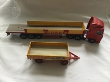 CORGI 1:50 SCALE CODE 3 LOW LOADER JEAN PINDER CIRCUS & CORGI PINDER TRAILER