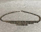 Vintage Aurora Borealis Graduated Crystal Choker Necklace — photo 8