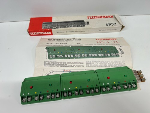 Fleischmann HO & N 6957 Steuergerät Grundblockanlage | Zustand: Used
