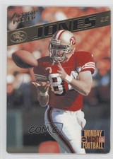 1995 Action Packed Monday Night Football Brent Jones #78 3b8