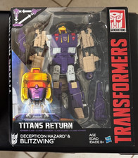 Transformers Titans Return Decepticon Hazard & Blitzwing  New Sealed In Box