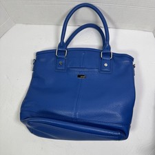 Thirty One Jewell Paris Montreal City Blue Pebble Purse No Crossbody Strap