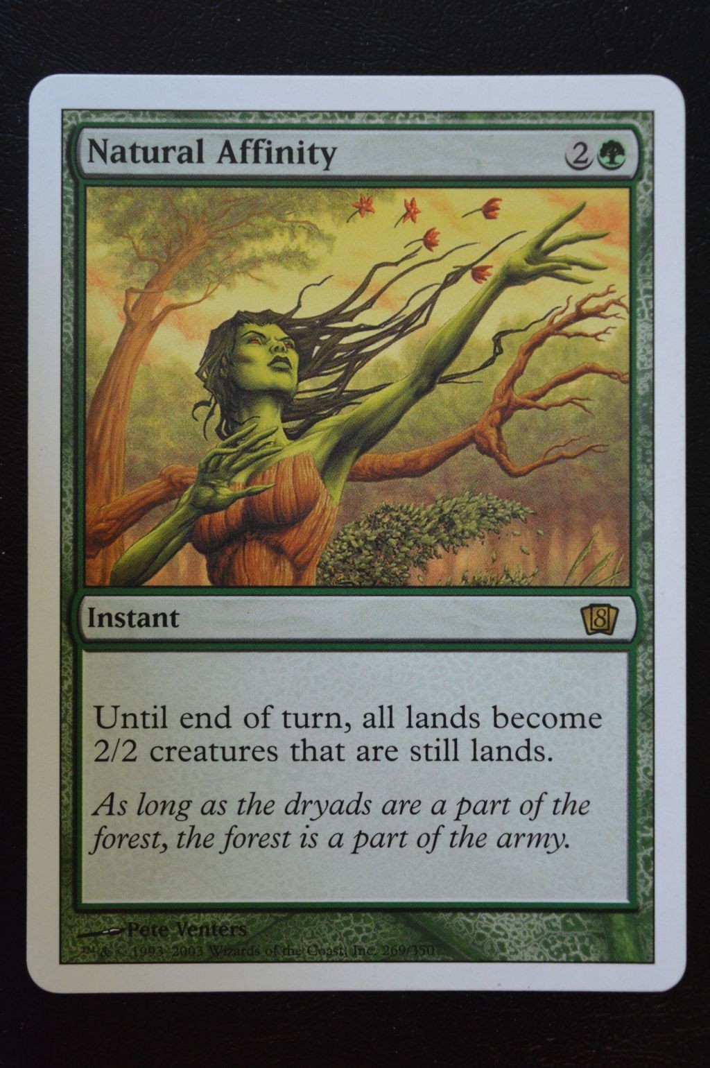 Magic MTG Natural Affinity EN LP 8th Edition