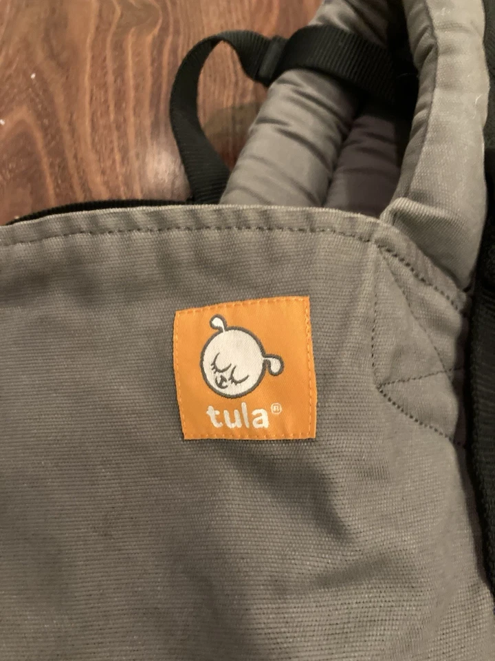 Portabebés Baby Tula Coast Explore gris 7-45 lb, recién nacido a niño pequeño Foto 2 de 4
