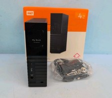 WD My Book 4TB 中古美品 Western Digital My Book 4 TB, External, 5400 RPM, 3.5 inch (WDBB