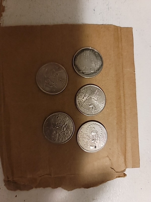 2002 State Quarters Set Of 5
