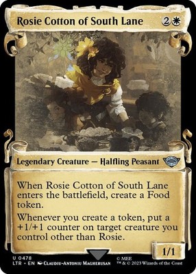 Rosie Cotton of South Lane foil (Showcase Scrolls) 478 U The Lord of the rings