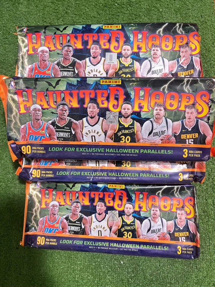 🏀🎃 2023-24 Panini HAUNTED HOOPS Basketball Box 90 Packs NEW SEALED Wembanyama - Image 3 of 4