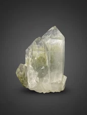 Chlorite-Included Quartz Cluster (Green Phantom Quartz) | Pakistan