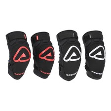 Acerbis Soft Kids Knee Protectors MTB Shin Guards Junior, Black Red