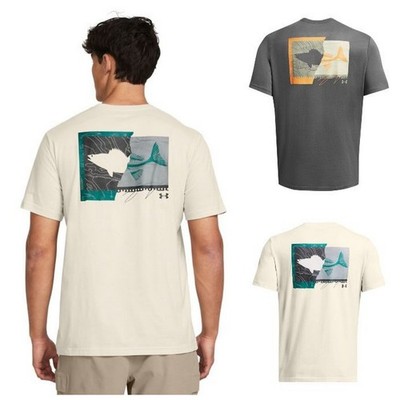 Under Armour 1382908 Men's UA Walleye Tee Graphic Logo Short