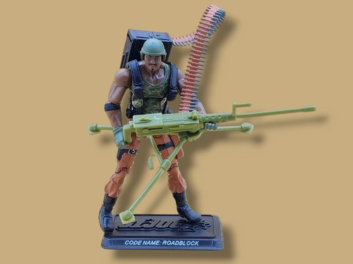 2007 Hasbro G.I. JOE A Real American Hero Roadblock (V16) 3.75 Action Figure! - Picture 2 of 9