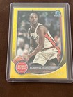 2025 Bowman Basketball Yellow X-Fractor Ron Holland II #BCV-160
