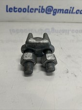 U-bolt wire rope clip with saddle M-995