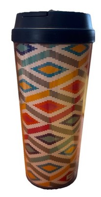 Jonathan Adler Color16 oz Plastic Travel Mug Tumbler w/Lid Different Colors